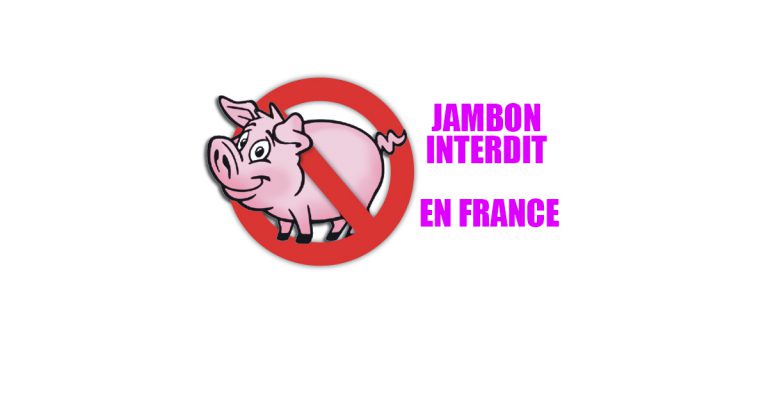 Le jambon interdit en France l&rsquo;année prochaine pour ne pas froisser les musulmans