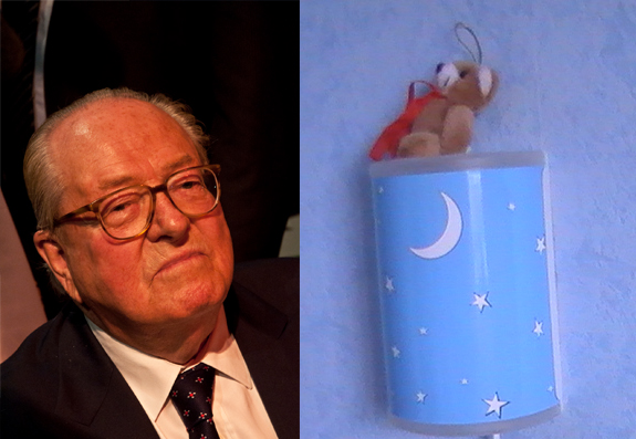 Jean-Marie Le Pen: « Oui je dors avec une veilleuse, j’ai peur du noir »