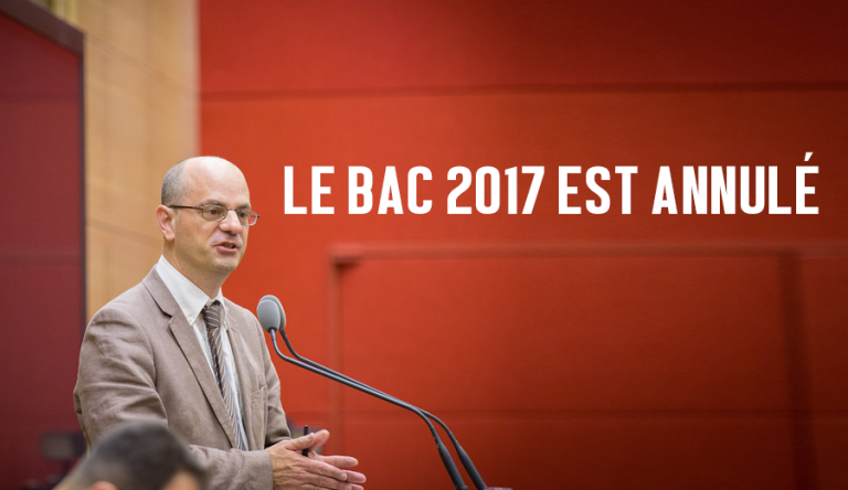 Le BAC est ANNULÉ à cause de la menace terroriste ! Jean-Michel Blanquer annonce la fin du redoublement en terminale
