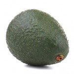 Avocado, isolated on white