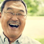 Japanese Man Smiling Lifestyle Happiness Concept