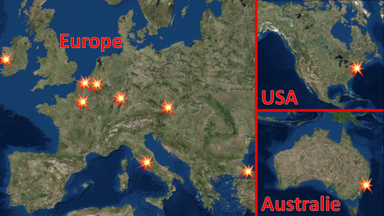 Découvrez en exclusivité les 10 prochaines villes où auront lieu des attentats ! (Carte interactive)