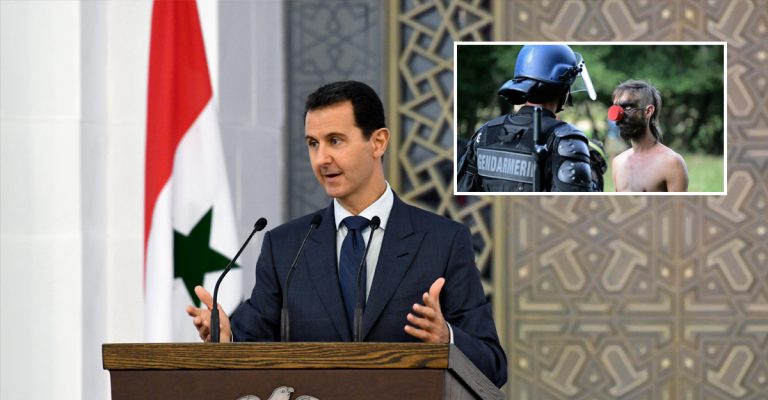Assad accepte d&rsquo;accueillir des réfugiés de la guerre civile française
