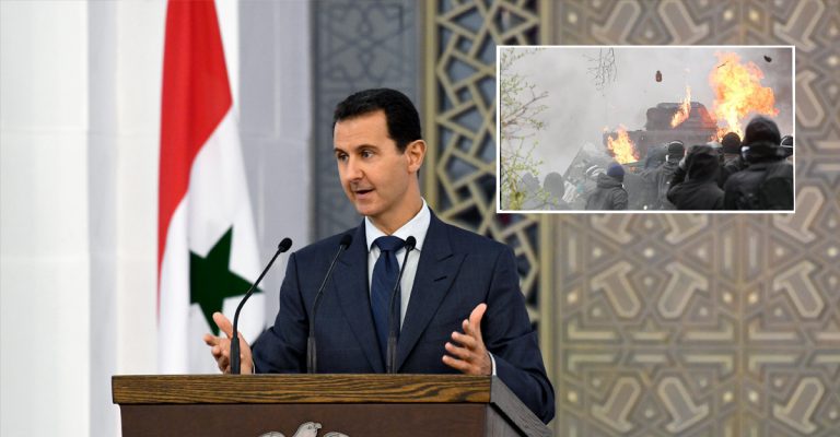 Bashar Al-Assad demande à Trump de cesser les violences sur son peuple.
