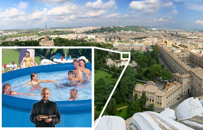 Le projet de piscine du Vatican