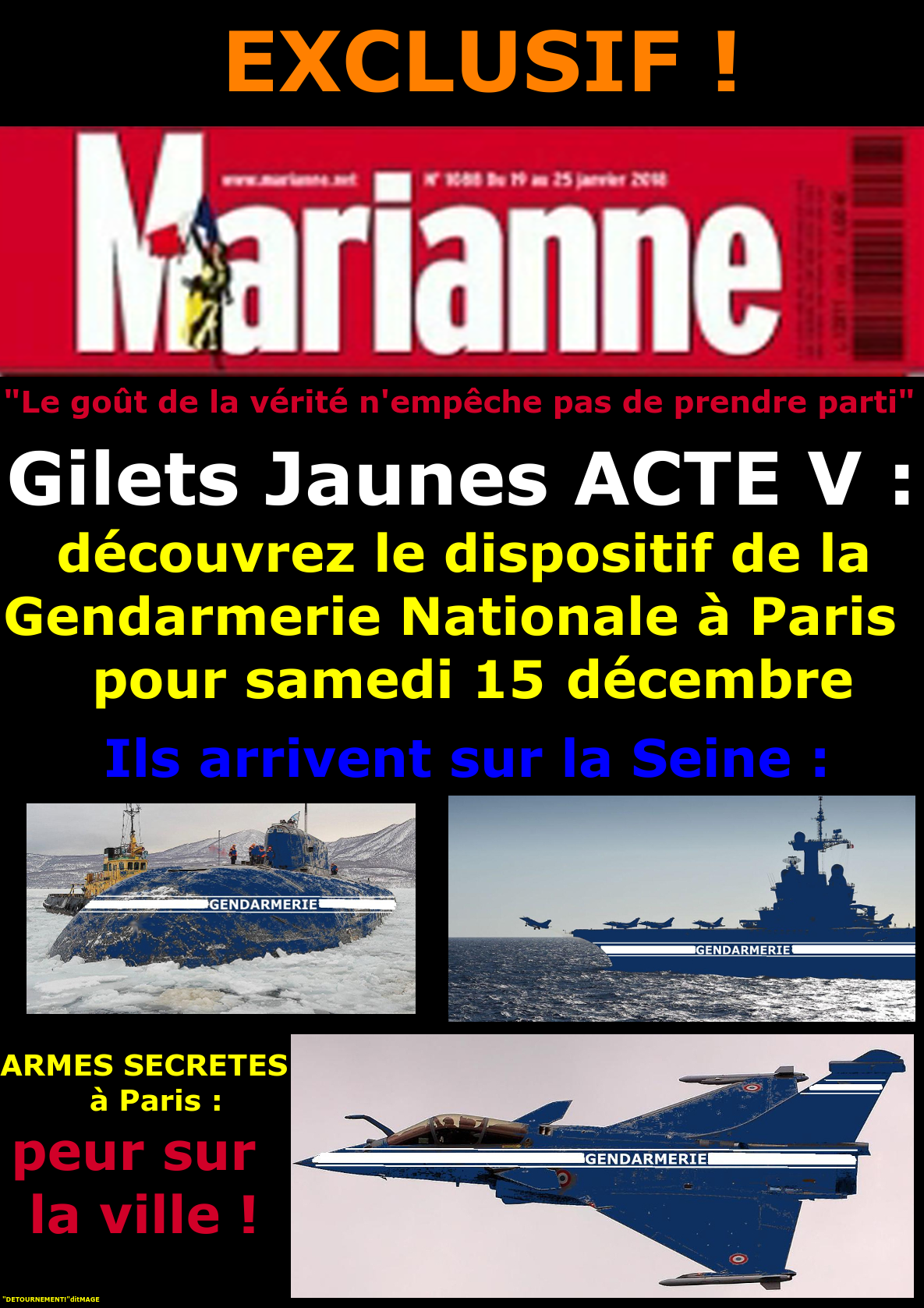 Gilets Jaunes Acte V Le Dispositif De La Gendarmerie Pour
