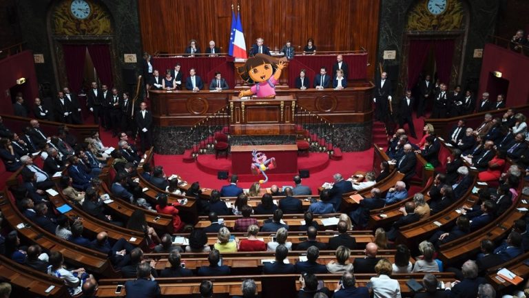 Les députés français conquis par le discours de Dora l&rsquo;exploratrice