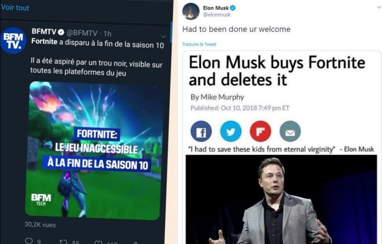 Fortnite aurait bien été supprimé par Elon Musk qui l&rsquo;avait racheté l&rsquo;année dernière