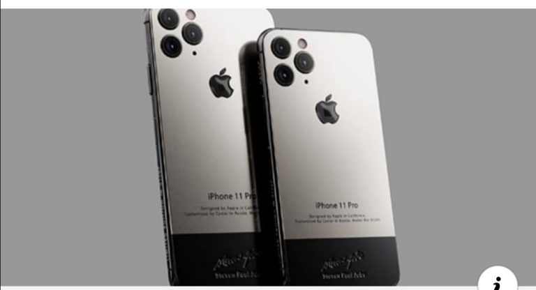 Un iPhone vendu 5000 euros avec un bout du pull de Steve Jobs