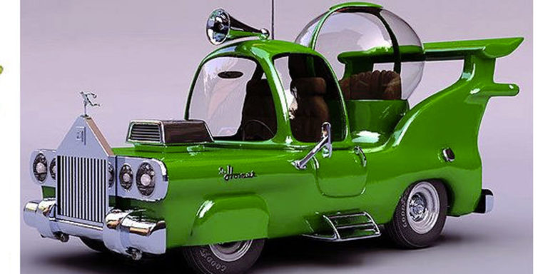 Elon Musk présente une nouvelle voiture du futur du designer Homer S. (vidéo)