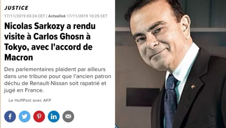 Carlos Ghosn aurait quitté le Japon sous le nom Paul Bismuth