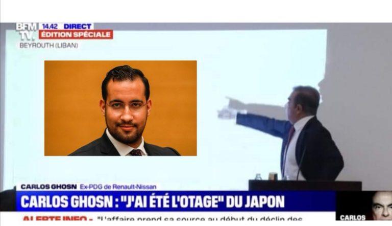 Carlos Ghosn aurait voyagé dans le coffre fort de Benalla
