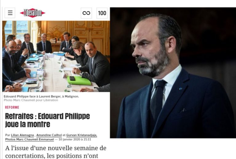 Retraites: Édouard Philippe montre la joue