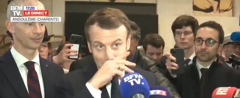 Alerte info: Macron n&rsquo;est pas atteint par le Coronavirus