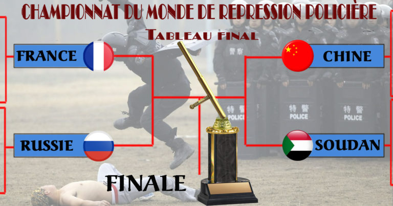Coupe du Monde de Répression Policière : La France en demi-finale