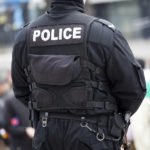 detail of a police officer