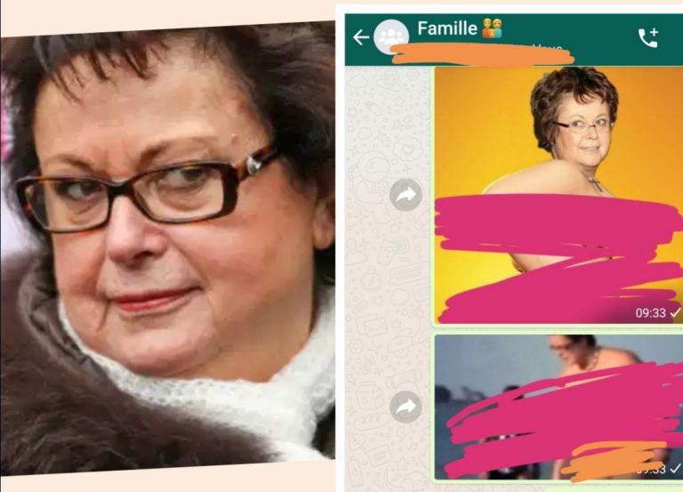 Divulgation des nudes que Christine Boutin a partagé dans le groupe Whatsapp « La famille »