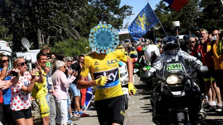 Cyclisme-UAE Tour : Le coronavirus contrôlé positif à l&rsquo;E.P.O !
