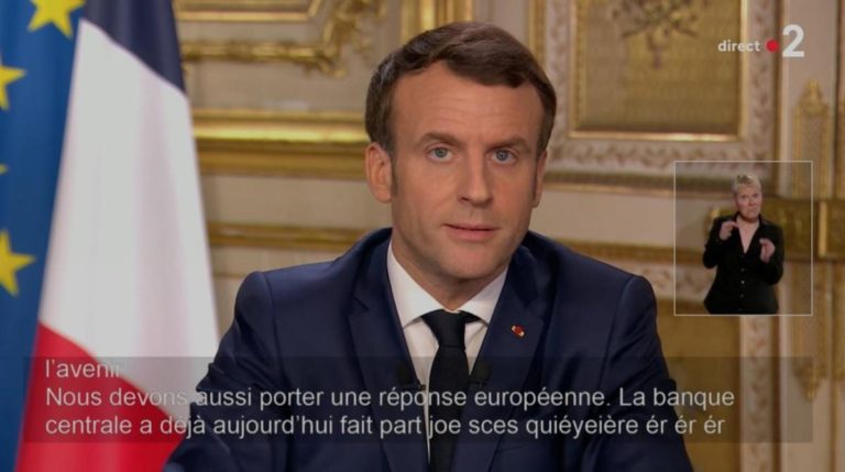 Coronavirus: Le « joe sces quiéyeière ér ér ér » est annulé, annonce Emmanuel Macron