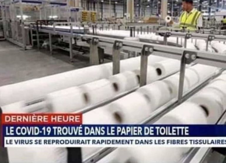 Alerte : Du Coronavirus Covid-19 retrouvé dans 8 marques de papier toilette (liste dans l&rsquo;article)