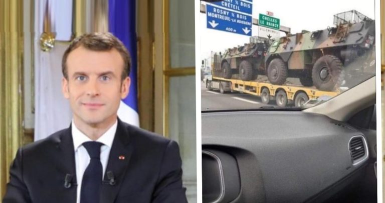 Macron annoncera un couvre feu militaire et déclenche l&rsquo;article 16 de la constitution qui lui donne les pleins pouvoirs