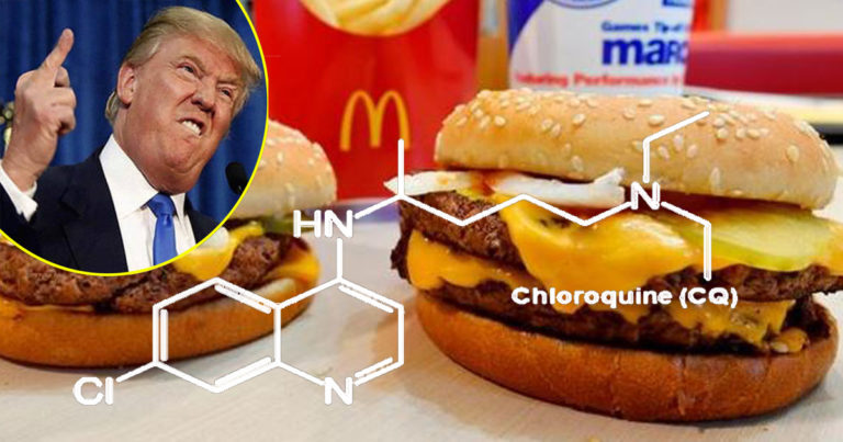 Trump demande à Mc Do de créer un Big mac à la chloroquine
