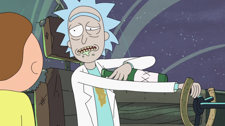 Rick Sanchez contaminé par le Coronavirus, l&rsquo;épidémie sera terminée demain.