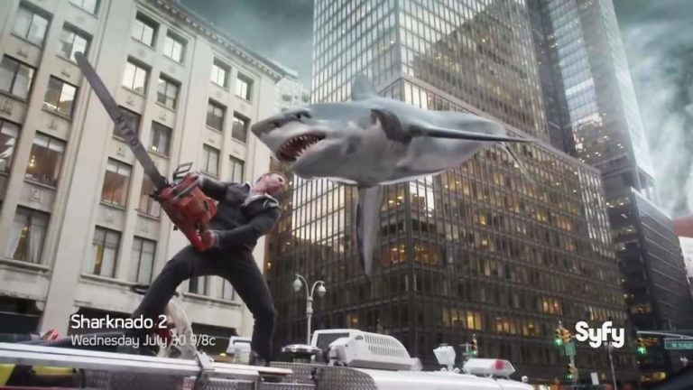 Une tornade de Requins a envahi New York