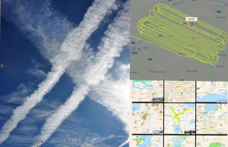 Des chemtrails de chloroquine diffusés en essai en France et en Belgique
