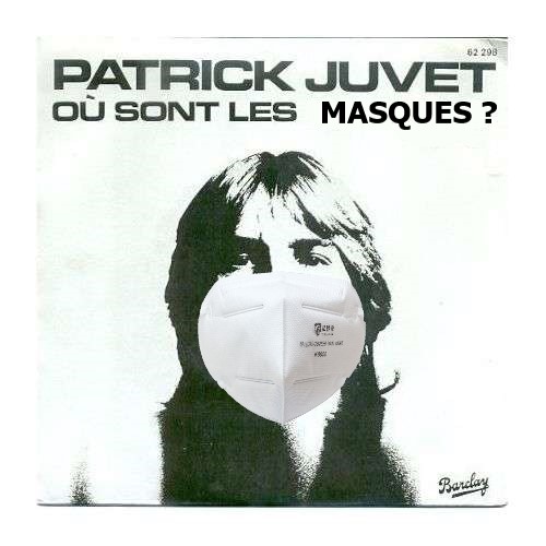 Le single « Où sont les masques ? » de Patrick Juvet en tête des ventes