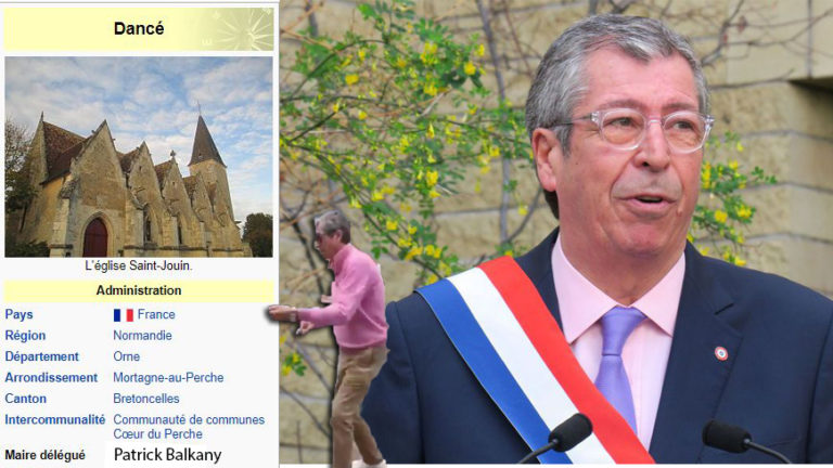 Patrick Balkany élu maire de Dancé