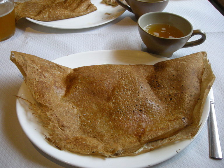 Les galettes au sarrasin renommées « Crèpes Bretonnes » et le blé noir « Blé de la liberté »