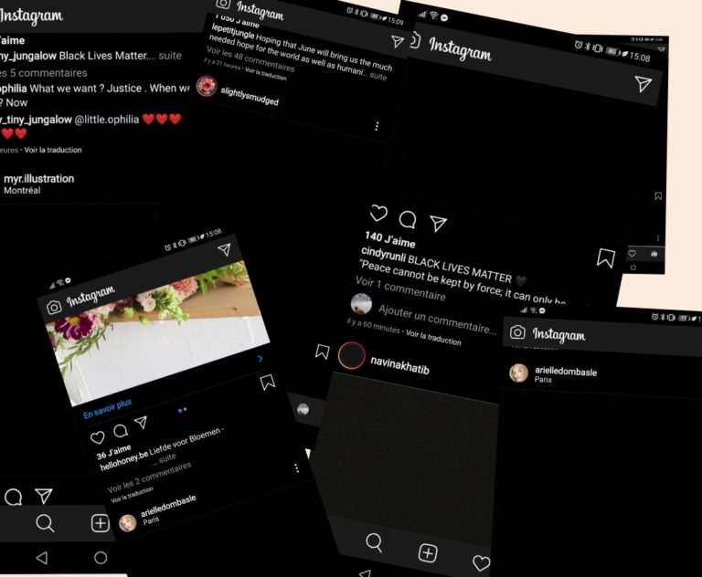 « Je suis pas raciste j&rsquo;ai du noir en photo de profil » Par le type qui n&rsquo;en a rien à branler mais bon ça fait bien en ce moment.