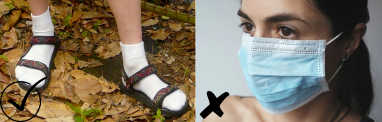 Exclu Covid-19 : les sandalettes-chaussettes serait le geste barrière infaillible