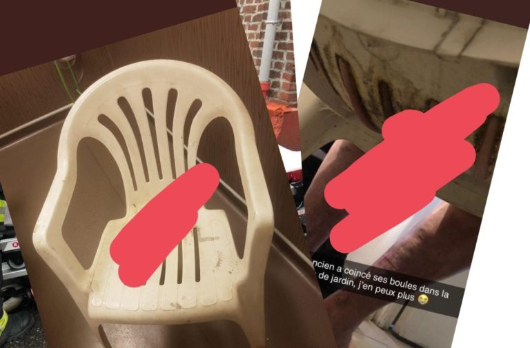 Vraie info: Il se coince les couilles dans une chaise, la fin va vous étonner. (Photos 😱) (SNAP 😵)