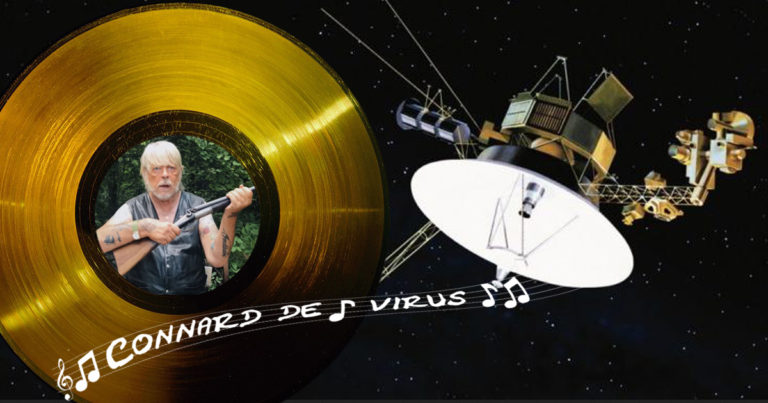 Le titre de Renaud envoyé dans une sonde pour dissuader les aliens de nous envahir