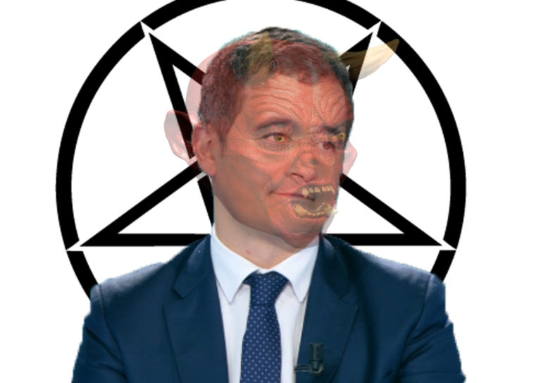 Gérald Darmanin revient sur la polémique : « Oui j&rsquo;ai fait pipi sur des nouveaux nés et sacrifié des bébés chiens »