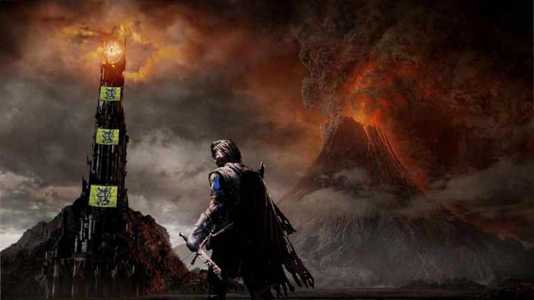 Le Vlaams Belang Jongeren provoque le Mordor avec de nouveaux drapeaux flamingants