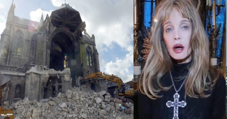 Les nantais finissent de détruire la cathédrale de peur qu&rsquo;Arielle ne vienne y chanter