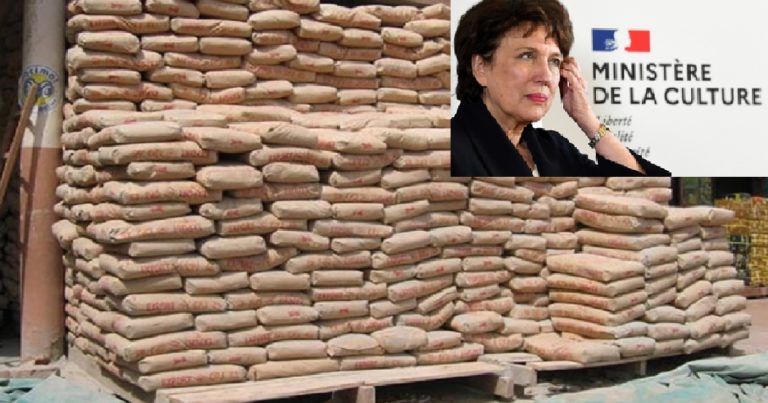 R. Bachelot achète 50 millions de sacs de ciment en prévision de cathédrales à reconstruire