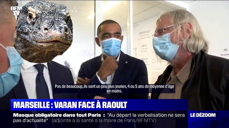 Olivier Varan défie Didier Raoult en ne portant pas de masque