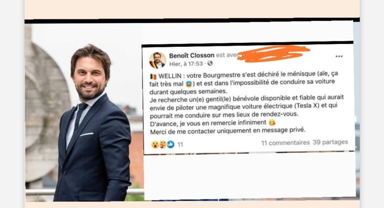 Georges Louis Bouchez détrôné de son titre de plus gros c$€nard du MR par Benoît Closson