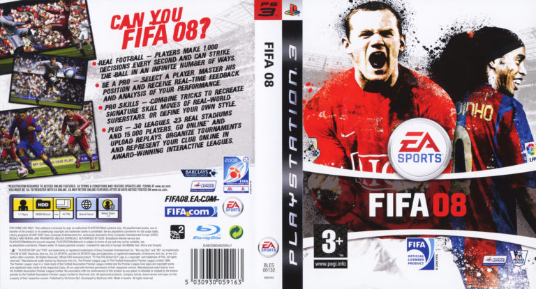 Test de FIFA 2008