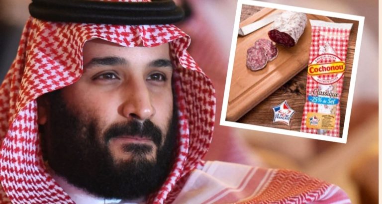 #Boycott: Le prince saoudien soutient la France « J&rsquo;ai un foulard Cochonou ! »