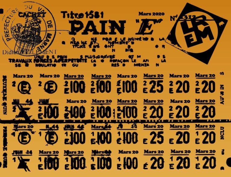 Covid19: A partir du 01 Novembre 2020, le préfet Lallement distribuera les tickets de pain