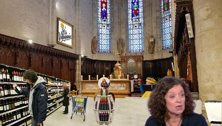 Pour rester ouvertes pendant le confinement, des églises proposent désormais du vin de messe à leurs « clients »