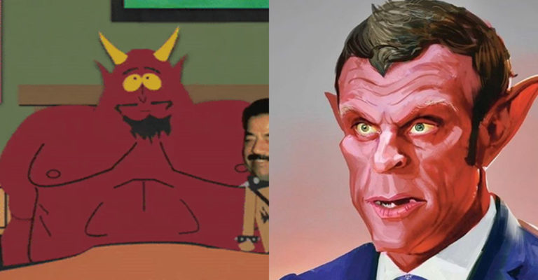 Satan très choqué d&rsquo;être comparé à Macron « Je ne suis pas si diabolique quand même »