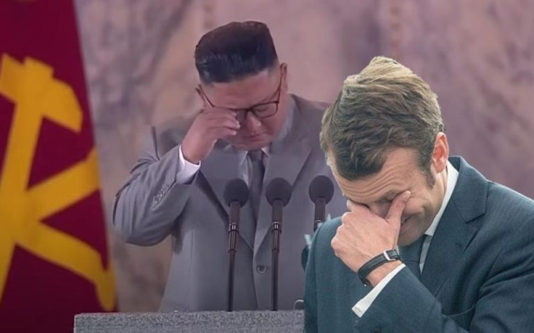 Macron au 20h: inspiré par Kim Jung-Un, il va pleurer et présenter ses excuses