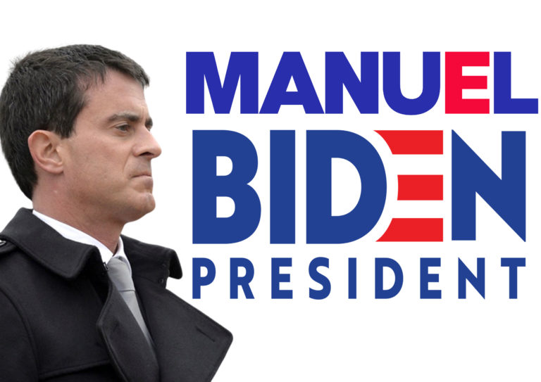 Après avoir excellé dans le bide politique, Manuel Valls change de nom pour Manuel Biden