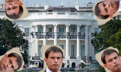 Manuel Valls investit la Maison Blanche